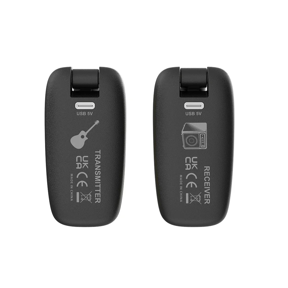 IN-80 Guitar Wireless System Transceiver Audio Amplifier Wireless Guitar Transmitter Receiver for Electric Guitar Bass Part