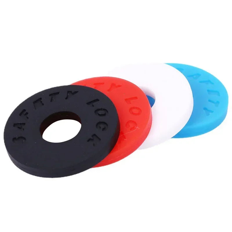 1PC Guitar Strap Lock Guitar Accessories Electric Wooden Guitar Strap Locks Buckle Blocks Rubber Material Bass Guitar Parts